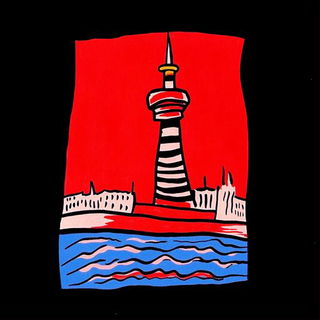 Kimono Prismatics style, Midjourney V6.1: bold minimalist logo design for Istanbul city municipal services