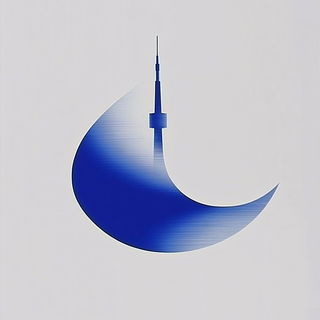 Ruindye style, Midjourney V6.1: bold minimalist logo design for Istanbul city municipal services