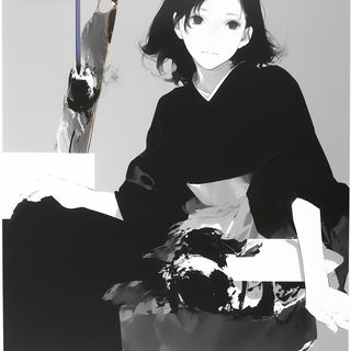 Ruindye style, Midjourney V6.1: black-and-white manga comic strip