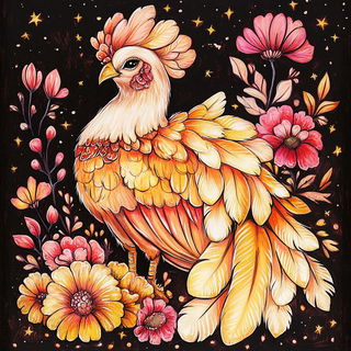 Cloudswitch style, Midjourney V6.1: traditional folk art