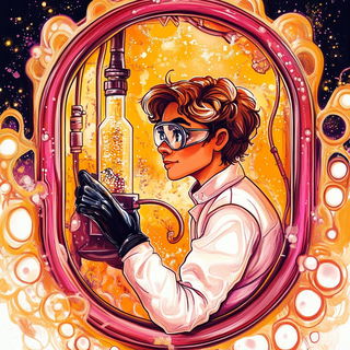 Cloudswitch style, Midjourney V6.1: editorial illustration for popular scientific magazine cover