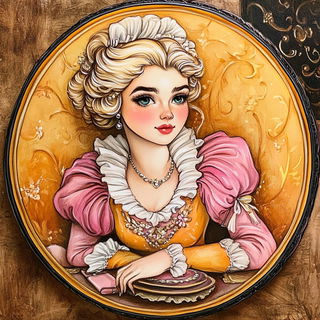 Cloudswitch style, Midjourney V6.1: classical 18th-century oil painting