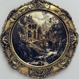 Puppetropolis style, Midjourney V6.1: classical 18th-century oil painting