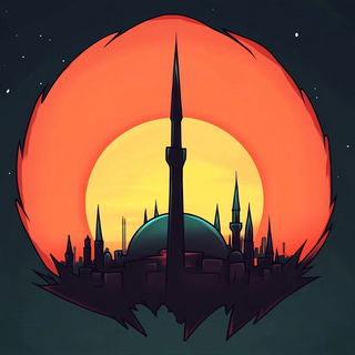 Cobalt Etchedrama style, Midjourney V6.1: bold minimalist logo design for Istanbul city municipal services