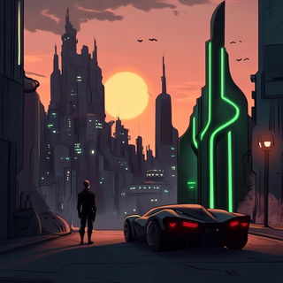 Cobalt Etchedrama style, Midjourney V6.1: cinematic shot from sci-fi movie