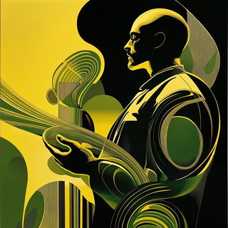 Chromapilgrimage style, Midjourney V6.1: editorial illustration for popular scientific magazine cover