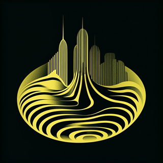 Chromapilgrimage style, Midjourney V6.1: bold minimalist logo design for Istanbul city municipal services
