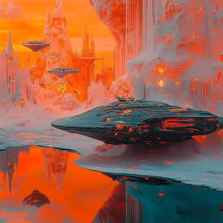 Cinechrome Mechanism style, Midjourney V6.1: cinematic shot from sci-fi movie