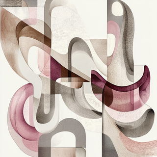 Spiremeltdown style, Midjourney V6.1: typographic composition with large letters