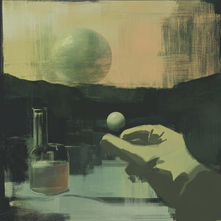 Sootmallow style, Midjourney V6.1: editorial illustration for popular scientific magazine cover