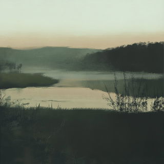 Sootmallow style, Midjourney V6.1: realistic landscape photograph of quiet dawn