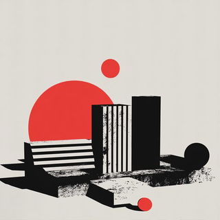 Chromotype style, Midjourney V6.1: abstract 3D render