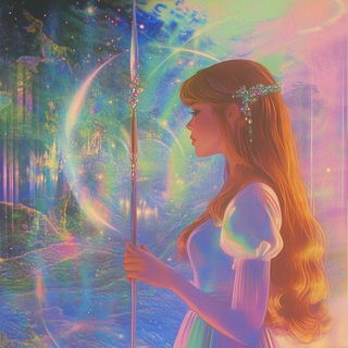 Inkpetal style, Midjourney V6.1: retro fairy-tale illustration