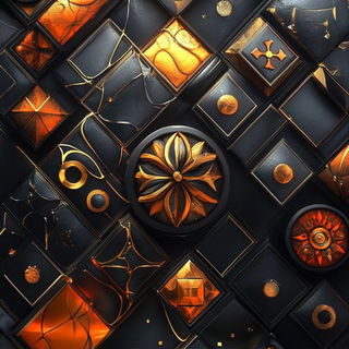 Stellacloister style, Midjourney V6.1: creative pattern composition