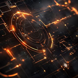 Stellacloister style, Midjourney V6.1: technical infrastructure blueprint schematics