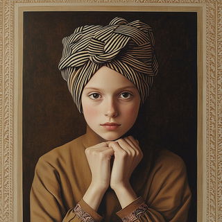 Cliffchromatica style, Midjourney V6.1: classical 18th-century oil painting