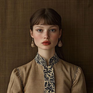 Cliffchromatica style, Midjourney V6.1: photographic portrait of female protagonist