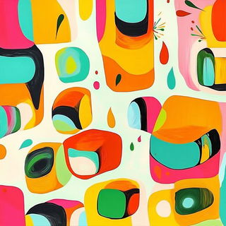 Busblossom style, Midjourney V6.1: creative pattern composition