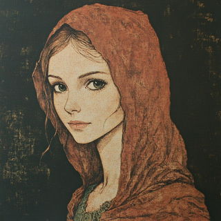Ribbonscission style, Midjourney V6.1: classical 18th-century oil painting