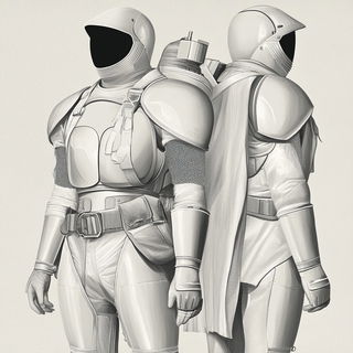 Vaporcrystalism style, Midjourney V6.1: concept art character design of retropunk steam knight