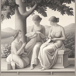 Vaporcrystalism style, Midjourney V6.1: classical 18th-century oil painting