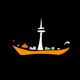 Orphic Silhouetteism style, Midjourney V6.1: bold minimalist logo design for Istanbul city municipal services
