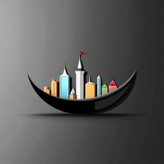 Selenomourn style, Midjourney V6.1: bold minimalist logo design for Istanbul city municipal services