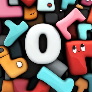 Selenomourn style, Midjourney V6.1: typographic composition with large letters