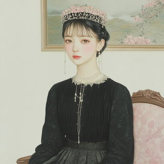 Arcoscreen Ornament style, Midjourney V6.1: haute-couture fashion outfit