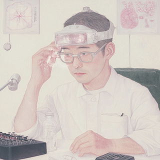 Arcoscreen Ornament style, Midjourney V6.1: editorial illustration for popular scientific magazine cover
