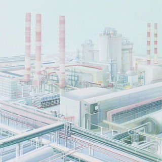 Arcoscreen Ornament style, Midjourney V6.1: technical infrastructure blueprint schematics