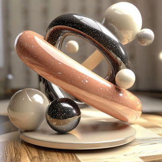 Archochromism style, Midjourney V6.1: abstract 3D render
