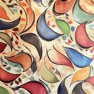 Archochromism style, Midjourney V6.1: creative pattern composition