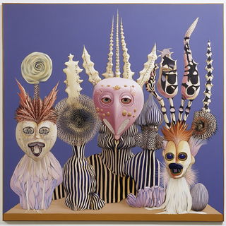 Gothicascade style, Midjourney V6.1: traditional folk art