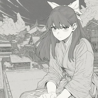 Glass Riddle style, Midjourney V6.1: black-and-white manga comic strip