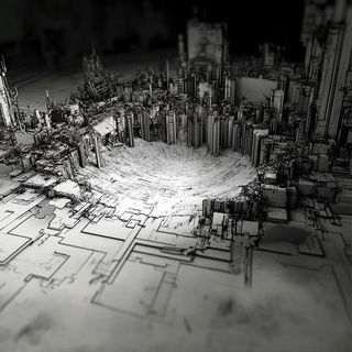 Riderweave style, Midjourney V6.1: abstract 3D render