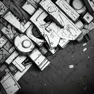 Riderweave style, Midjourney V6.1: typographic composition with large letters
