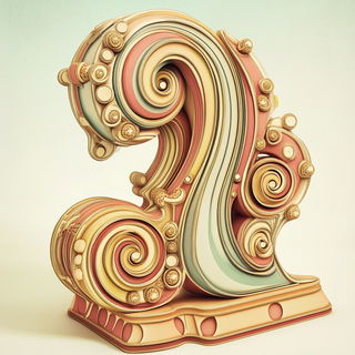 Tessera Mare style, Midjourney V6.1: abstract 3D render