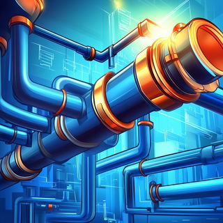 Celspiral style, Midjourney V6.1: technical infrastructure blueprint schematics