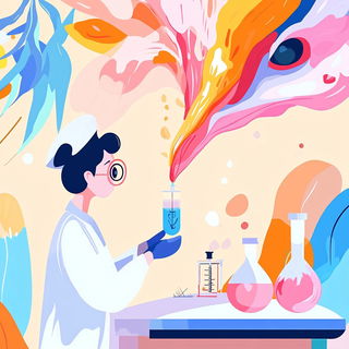 Paper Shrapnel style, Midjourney V6.1: editorial illustration for popular scientific magazine cover