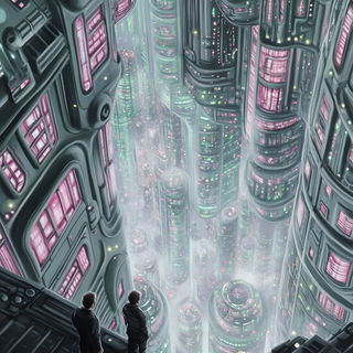 Kinetocut style, Midjourney V6.1: cinematic shot from sci-fi movie