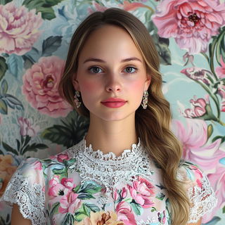 Kinetocut style, Midjourney V6.1: photographic portrait of female protagonist