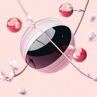 Pinkcell Bastion style, Midjourney V6.1: abstract 3D render