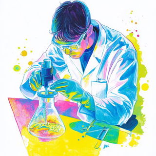 Cloudsteel style, Midjourney V6.1: editorial illustration for popular scientific magazine cover