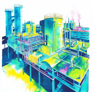 Cloudsteel style, Midjourney V6.1: technical infrastructure blueprint schematics