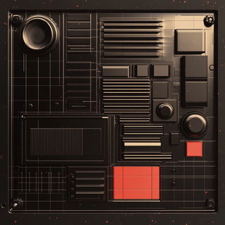 Blackridge Galvanism style, Midjourney V6.1: abstract 3D render