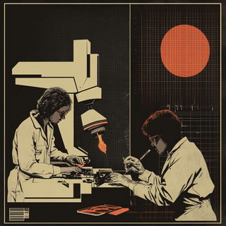 Blackridge Galvanism style, Midjourney V6.1: editorial illustration for popular scientific magazine cover