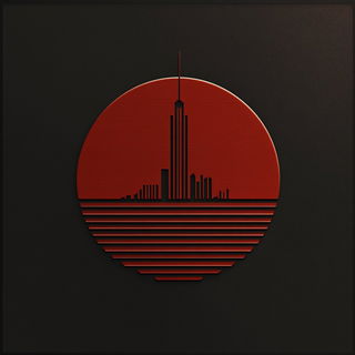 Blackridge Galvanism style, Midjourney V6.1: bold minimalist logo design for Istanbul city municipal services