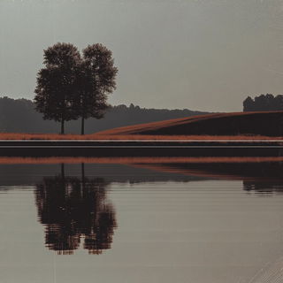 Blackridge Galvanism style, Midjourney V6.1: realistic landscape photograph of quiet dawn