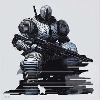 Peak Tessellation style, Midjourney V6.1: concept art character design of retropunk steam knight